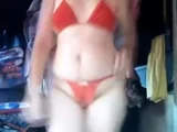 Asian MILF Teases on Webcam in Panties
