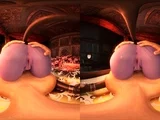 Hot 3D redhead licking a pussy while getting fucked