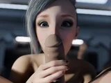 Meta Orbit Best Deepthroat Assfuck in Space Cumshot