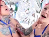 Sabien DeMonia teaches Aspen how to do her 1st anal