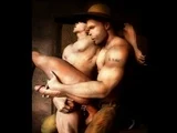 Huge 3D Dicks in Straight Assholes