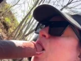 Lillianette Sucking Dick In The Backyard And Fucked
